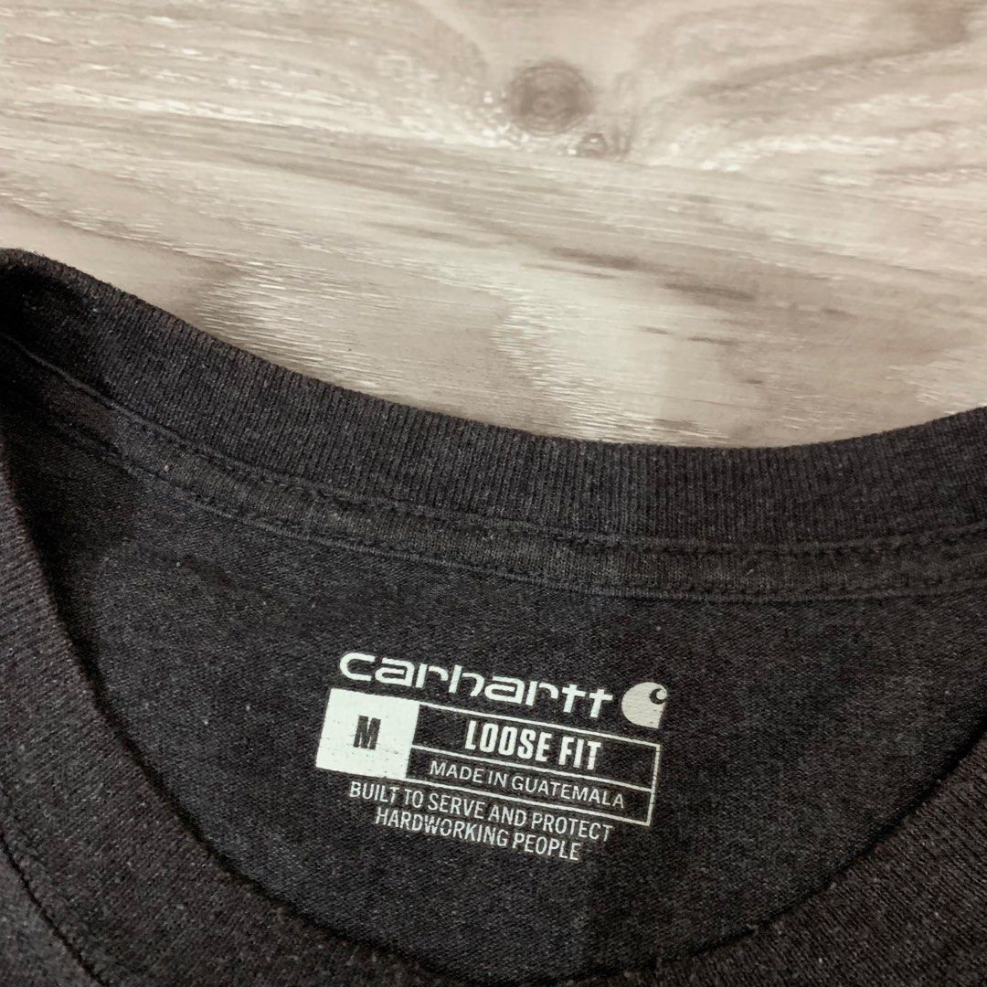 Carhartt k87 (Category: Tshirts & Polo Shirts ) located in Cavite. Submitted by yobubsss (Listing ID 1468042162, Image 3). Description: Size medium 23w 28L Good condition Issue minor discoloration dikita sa picture.