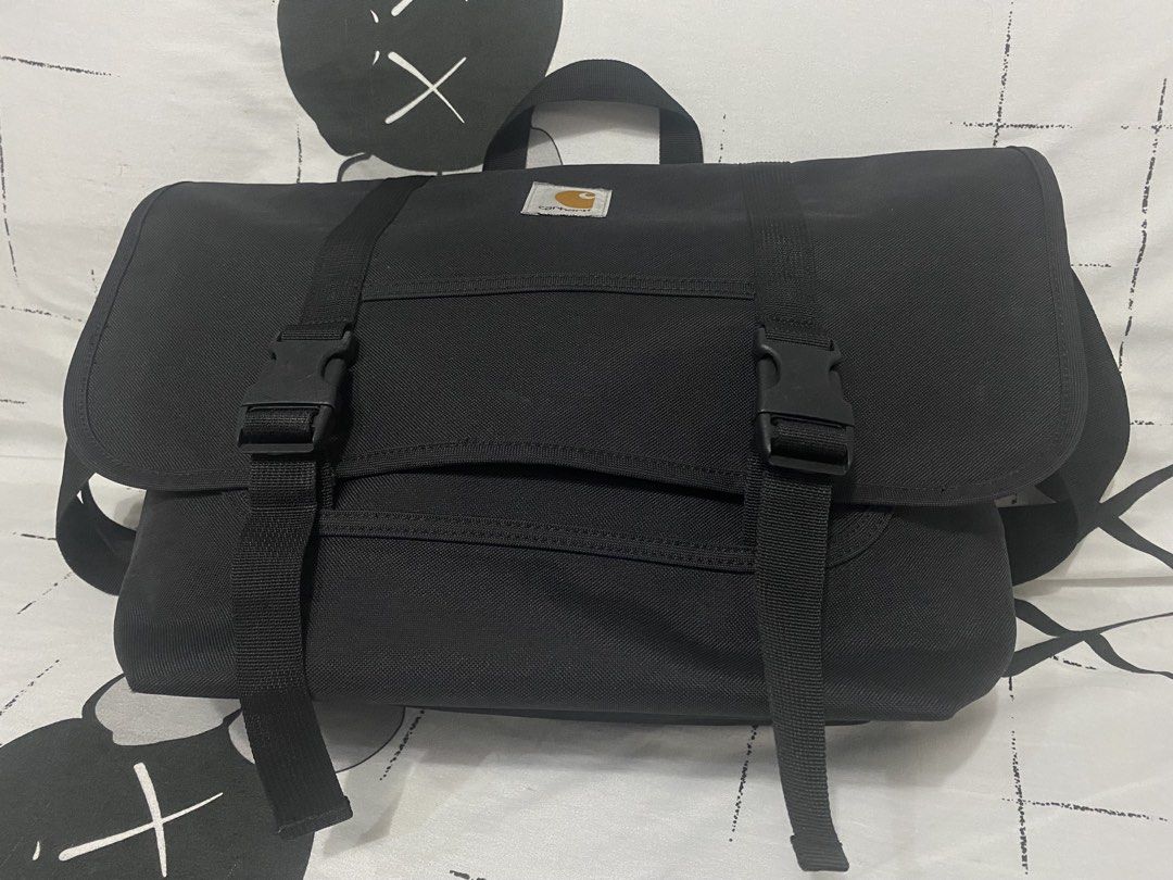 Carhartt parcel bag (Category: Sling Bags) located in Santa Maria. Submitted by jordangail (Listing ID 1467951092, Image 3). Description: Carhartt parcel bag Excellent condition May dimes po sa pic pakicheck j:) 17x13 9.9/10 No issue Legit original Mine na Gcash Lbc Jnt God bless.