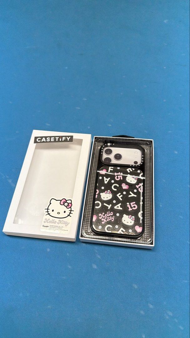 Casetify x y2k Hello Kitty case for iPhone 18 Pro Max / iPhone 17 Pro Max (Category: Cases & Sleeves) located in Marikina City. Submitted by biniaj (Listing ID 1468029665, Image 2). Description: brand new never used can give proof of purchase for warranty purposes (2 years warranty) for iPhone 18 Pro Max, can also fit iPhone 17 Pro Max.