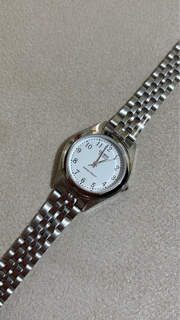 Casio Collection Watch All-steel Silver 26mm (Category: Women's Watches) located in Quezon City. Submitted by shopcart (Listing ID 1467874793, Image 3). Description: CASIO COLLECTION JAPAN ✅Guaranteed Auth from 🇯🇵 All-steel Silver 26mm.