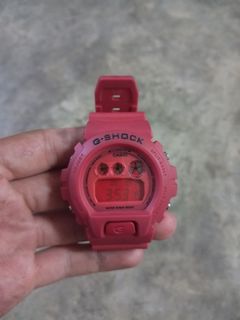 Casio G-Shock DW-6900RRB Red Digital Watch, Men's Fashion, Watches ...