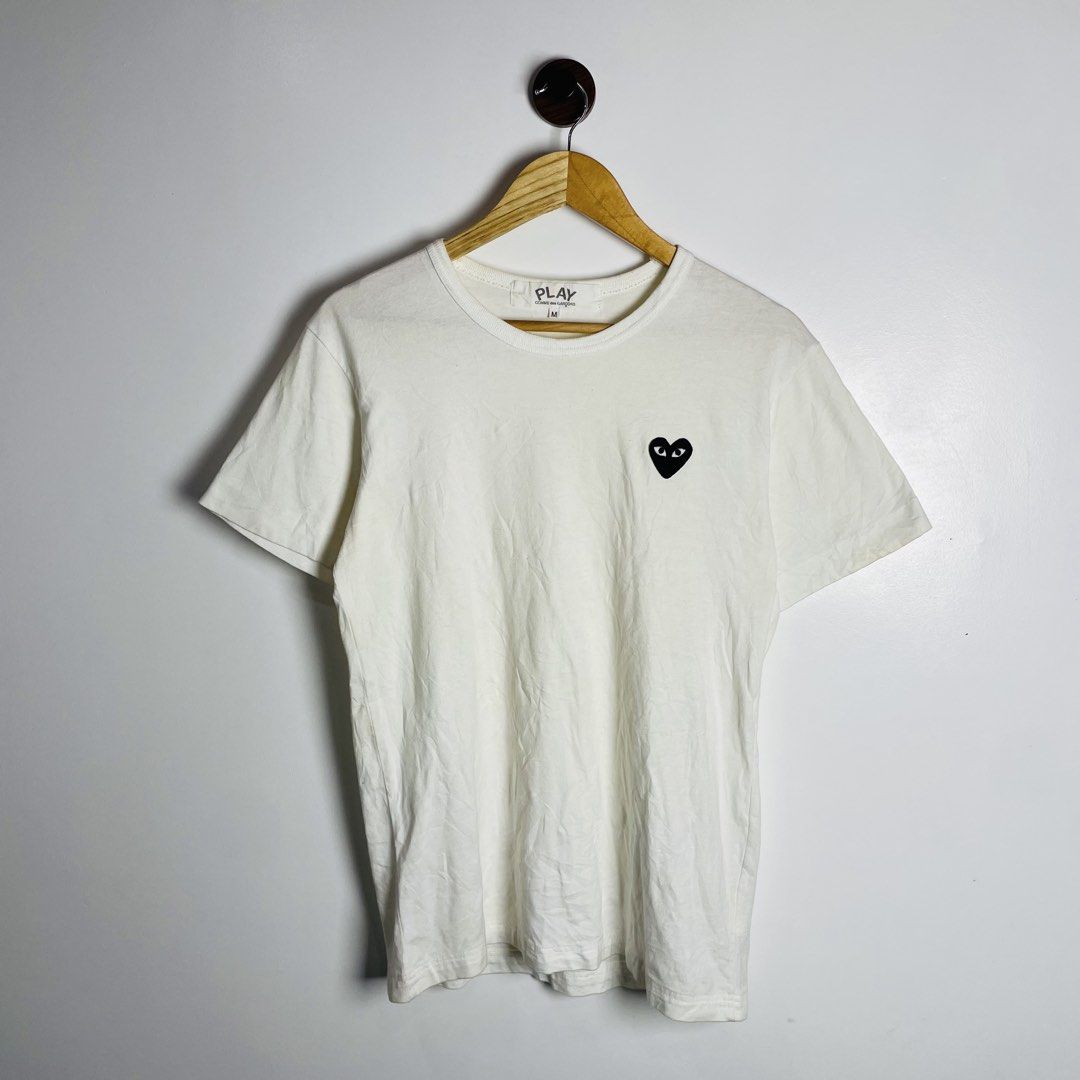 CDG PLAY (Category: Formal Shirts) located in Cavite. Submitted by ferrerapparel. (Listing ID 1467994454, Image 1). Description: No issues Excellent condition M-L Color rate:9.5/10.