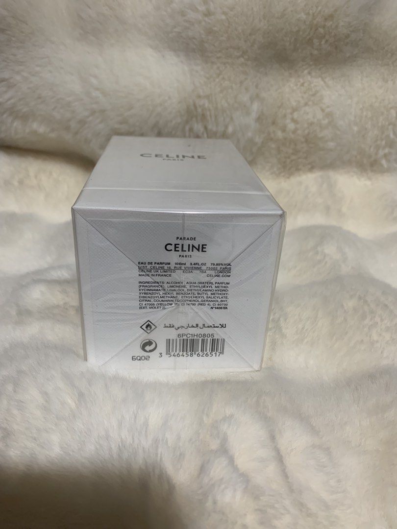 Celine perfume (Category: Fragrance & Deodorants) located in Manila. Submitted by brandedforlessph. (Listing ID 1467949722, Image 2). Description: Bnew Ready for pick up .