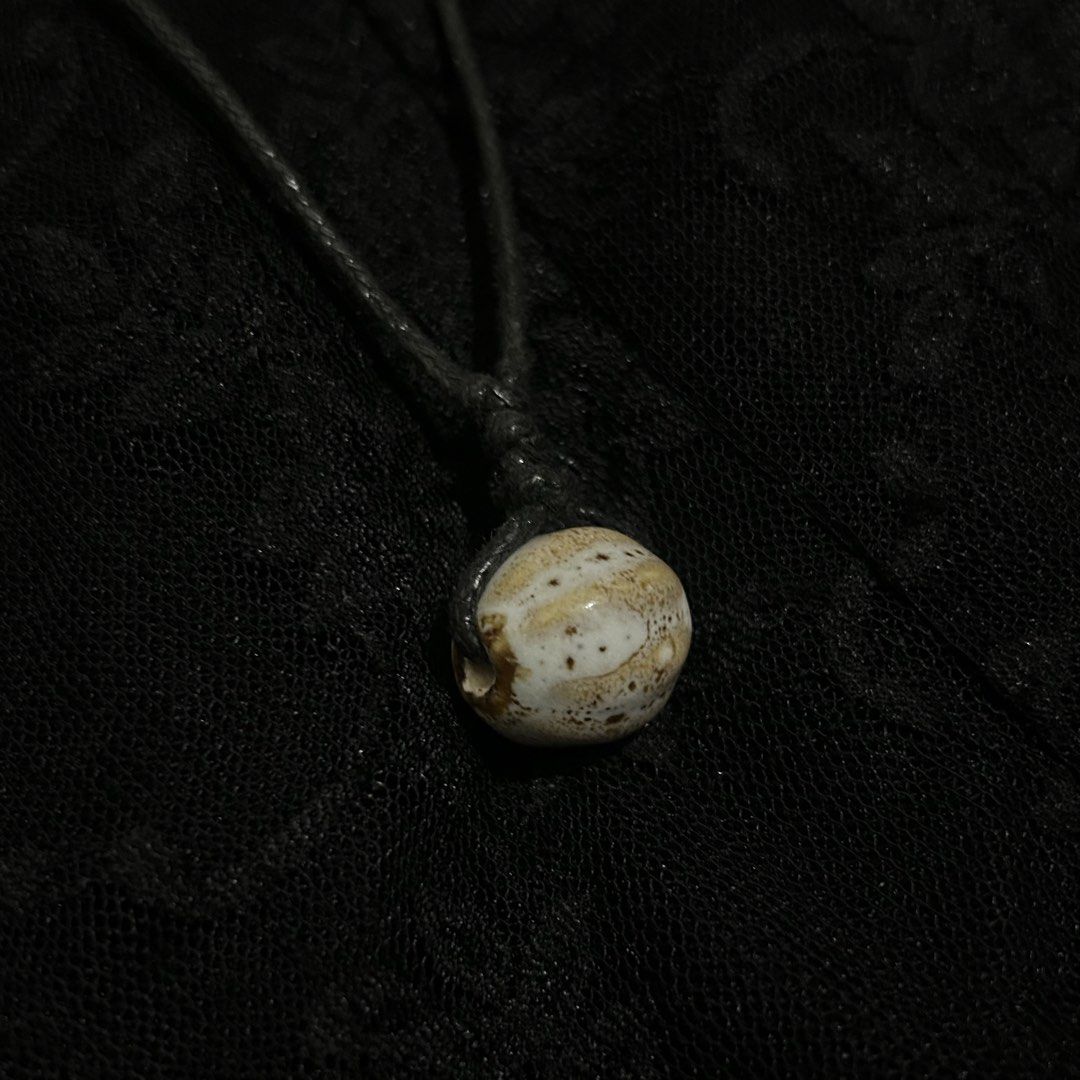 ceramic bead necklace (Category: Necklaces) located in Manila. Submitted by sophialeigh (Listing ID 1468057094, Image 2). Description: handmade accessories - adjustable | stainless - design changes can be made after payment more designs on my profile 🏷️ alt y2k goth emo grunge punk archive morikei vkei bohemian vintage .