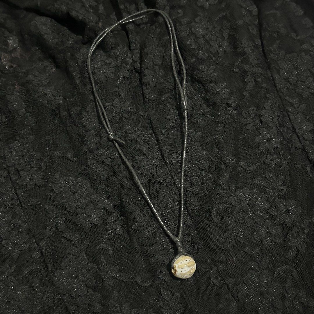 ceramic bead necklace (Category: Necklaces) located in Manila. Submitted by sophialeigh (Listing ID 1468057094, Image 1). Description: handmade accessories - adjustable | stainless - design changes can be made after payment more designs on my profile 🏷️ alt y2k goth emo grunge punk archive morikei vkei bohemian vintage .