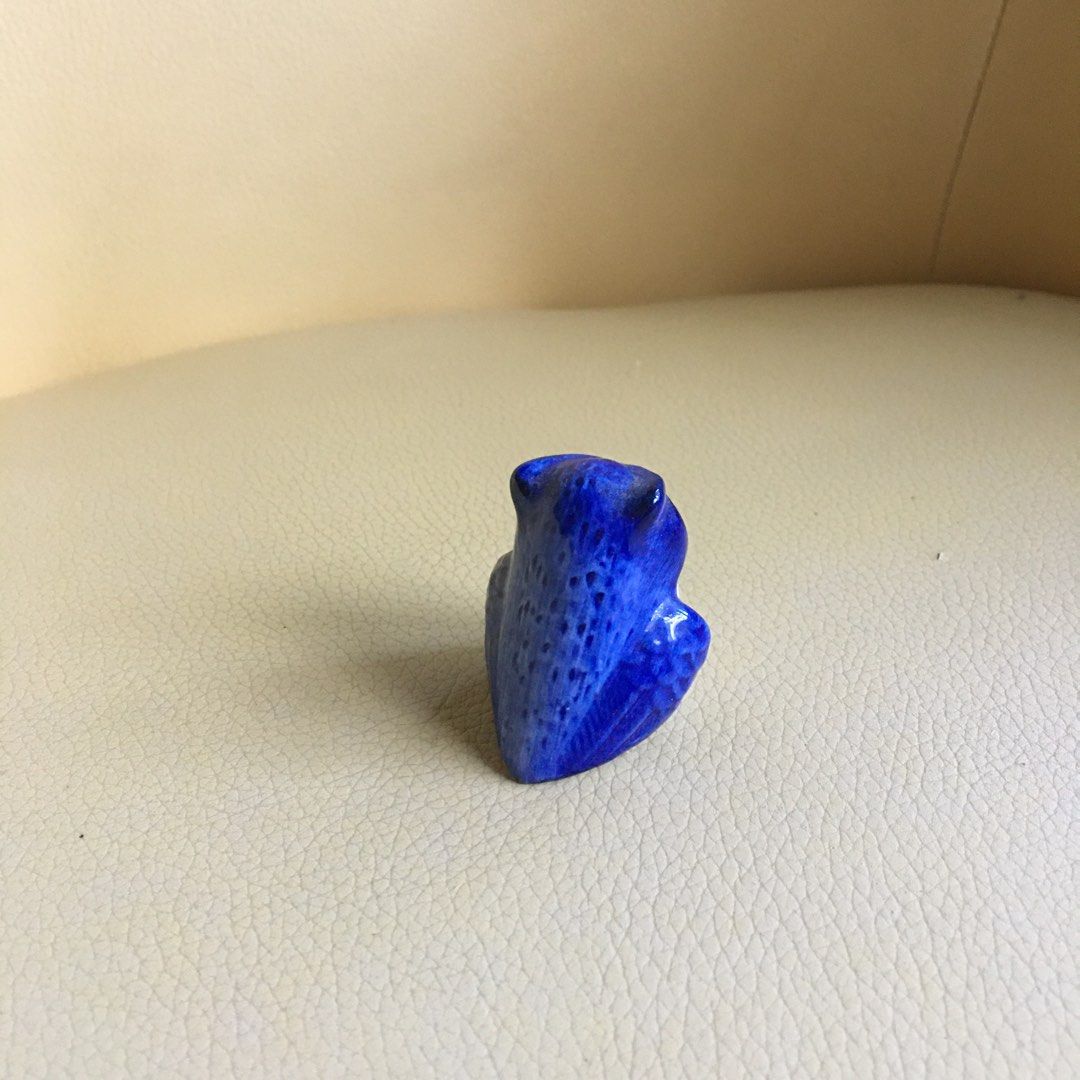 Ceramic Miniature Owl Figurine (Category: Looking For) located in Tarlac. Submitted by greatfindstrlc (Listing ID 1467844364, Image 3). Description: Blue and white porcelain pattern. Nice cute, 1.5 inches tall..