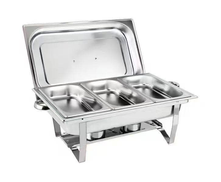 CHAFFING DISH TRIPLE (Category: Food Organization & Storage) located in Manila. Submitted by imeldacsantiago (Listing ID 1468028056, Image 1). Description: CHAFFING DISH TRIPLE CODE SEAN10152026 PRICE 1100 CUT OFF OF ORDERS 11AM (SAME DAY DELIVERY WITHIN MANILA AREA) VIA GRAB, LALAMOVE MOP: COD (MANILA AREA, CAVITE,BULACAN NEXT DAY DELIVERY) GCASH (MANILA, CAVITE, BULACAN AREA, SAME DAY DELIVERY) BDO REMITTANCE CENTERS PLS PM US FOR ORDERS AND IN
