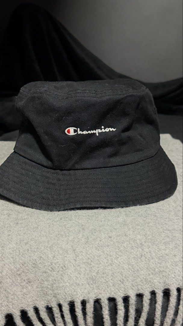Champion Bucket Hat (Category: Caps & Hats) located in Rizal. Submitted by eecezy2thrift (Listing ID 1467892662, Image 1). Description: Maganda pa po ito ha. Maganda pa rin po ang color, *as is 📌 𝗜𝗠𝗣𝗢𝗥𝗧𝗔𝗡𝗧 𝗡𝗢𝗧𝗘 ☟︎. 🚨◎ 𝗗𝗜𝗦𝗖𝗟𝗔𝗜𝗠𝗘𝗥: 𝗜 𝗵𝗲𝗿𝗲𝗯𝘆 𝗱𝗲𝗰𝗹𝗮𝗿𝗲 𝘁𝗵𝗮𝘁 𝗶 𝗱𝗼 𝗻𝗼𝘁 𝗼𝘄𝗻 𝘁𝗵𝗲 𝗿𝗶𝗴𝗵𝘁𝘀 𝗼𝗳 𝗮𝗻𝘆 𝗼𝗳 𝘁𝗵𝗲 𝗯𝗿𝗮𝗻𝗱𝘀 𝗹𝗶𝘀𝘁𝗲𝗱. 𝗡𝗼 𝗖𝗼𝗽𝘆𝗿𝗶𝗴𝗵𝘁 𝗜𝗻𝗳𝗿𝗶𝗻𝗴𝗲𝗺𝗲𝗻𝘁 𝗜𝗻𝘁𝗲𝗻𝗱�