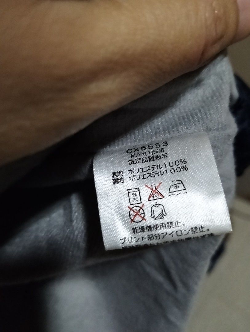 CHAMPION JAPAN WINDBREAKER JACKET (Category: Coats, Jackets and Outerwear) located in Malolos. Submitted by rthrift2026 (Listing ID 1467939651, Image 3). Description: crack print see picture for reference Dimes:W 19 1/2 x 28.