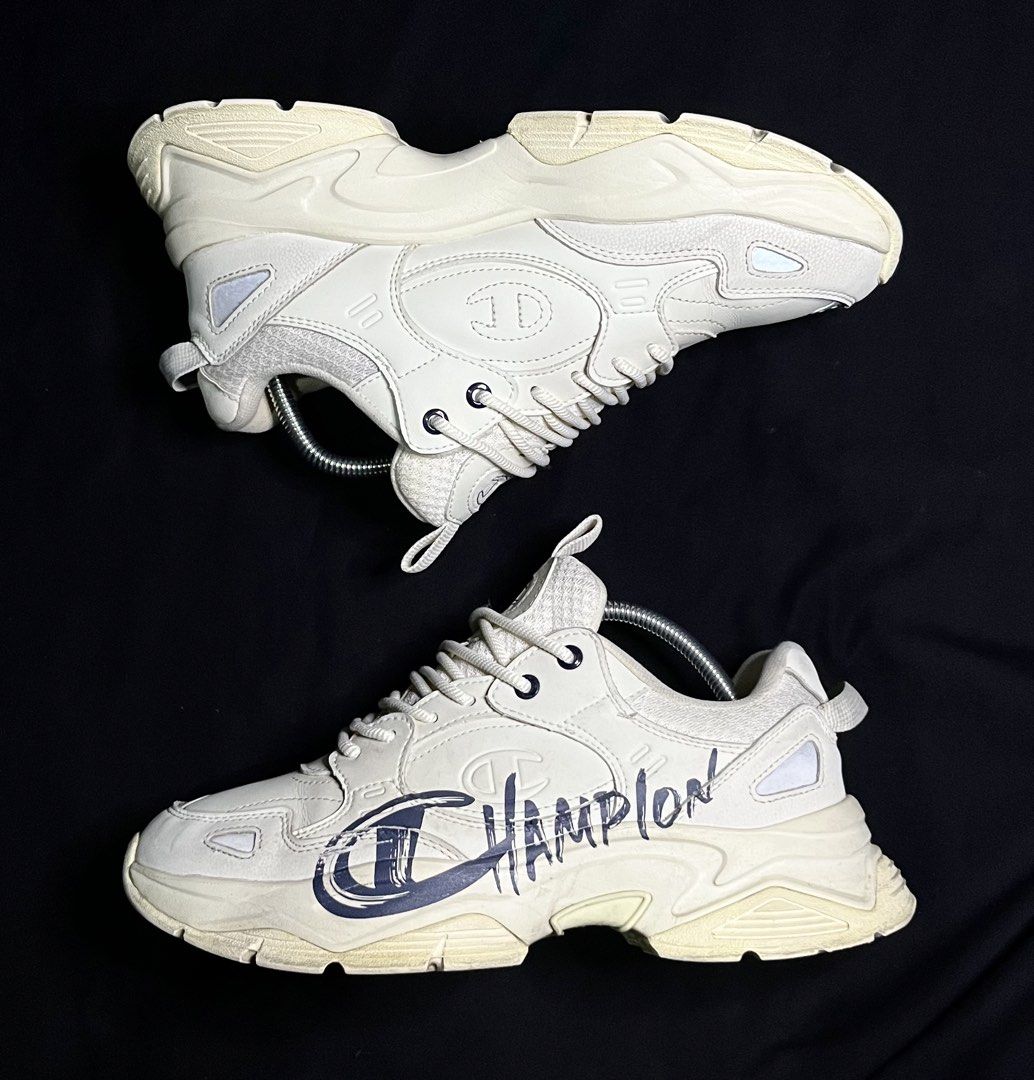 champions champ 19 street (Category: Casual Shoes) located in Manila. Submitted by aaaellndl (Listing ID 1467877480, Image 2). Description: champions champ 19 street Size: US 9.5 | EUR 43 | 26.5 - 27 Condition: 10/10 Price: 1200.