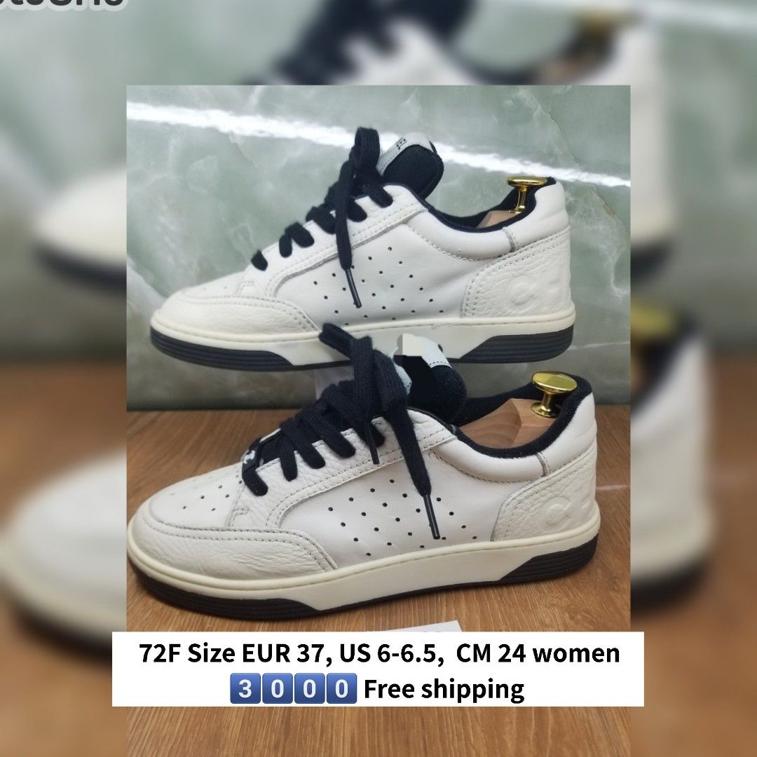 Chanel sneakers 37 coded (Category: Sneakers) located in Quezon City. Submitted by lykpossession (Listing ID 1467967574, Image 1). Description: Ask first if available message nalng other pic mabilisan upload ko lang po ito😊.