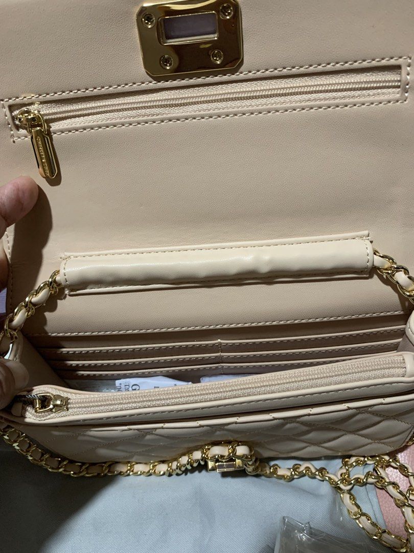 Charles&Keith sling bag/shoulder bag (Category: Shoulder Bags) located in General Trias. Submitted by vpshoppe (Listing ID 1467845046, Image 2). Description: Original Charles&Keith sling bag/shoulder bag brandnew with tag and care card with dust bag small colour:Nude for sure buyer only.