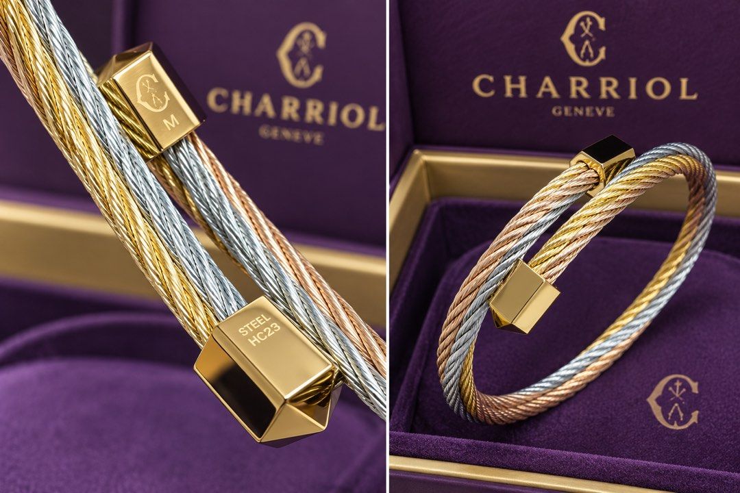 Charriol Bangle- Triquetra (Category: Bracelets) located in Makati City. Submitted by lambogirl (Listing ID 1467867453, Image 2). Description: #Charriolph 2026 New Collections!!! ✅100% authentic/Brand New ✅ Comes Complete with International warranty and authenticity card. ✅ Free Lifetime Cleaning inside Charriol Boutique. ✅Open for cash/Lay away 1-2 months no interest. ✅ Free Shipping within NCR, or pick up (Makati).