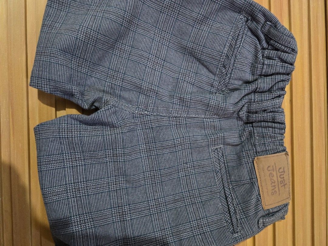 Checkered Pants Just Jeans 4T (Category: Babies & Kids Fashion) located in Paranaque City. Submitted by houseofjacob (Listing ID 1467925019, Image 2). Description: 👕 Fits ages 3–4 years old, depending on your little one’s size. Selling my son’s outgrown clothes, mostly purchased from malls and abroad. These clothes still have lots of love to give and are ready for their next little owners! 🥰❤️ 🎁 A Little Love Goes a Long Way! Half of the proce