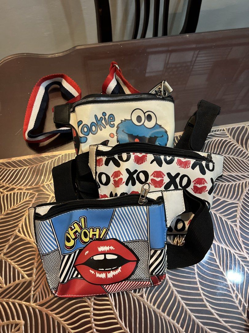 Chest bag (Category: Cross-body Bags) located in Makati City. Submitted by tanenya10478407 (Listing ID 1467923922, Image 1). Description: Take all for only 250.
