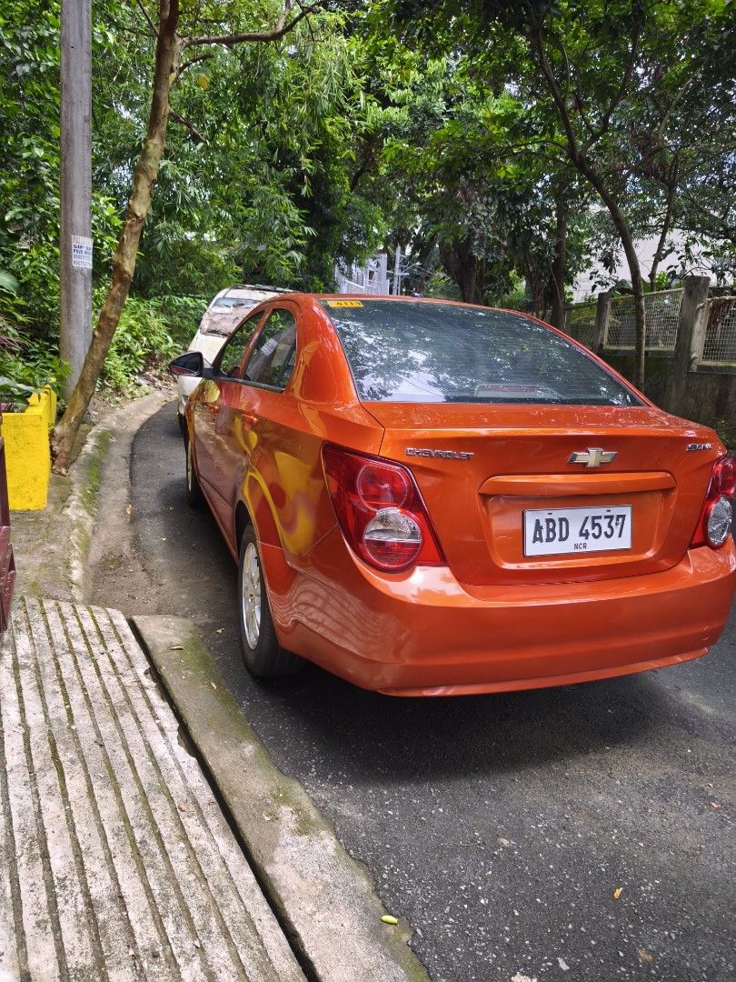 Chevrolet Sonic 1.4 LTZ (A) (Category: Used Cars) located in Manila. Submitted by demcymohko (Listing ID 1467923820, Image 3). Description: all working .minor scratches and dents! pm !.