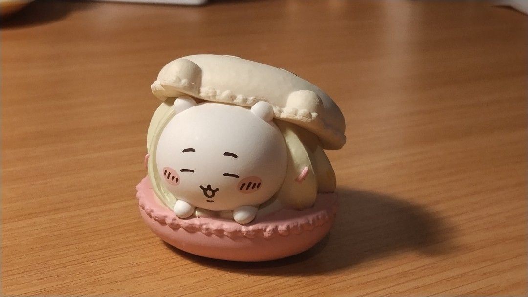 Chiikawa Macaron gashapon (Category: Designer & Blind Box Toys) located in Mandaluyong City. Submitted by dennisells (Listing ID 1467855978, Image 1). Description: RFS: I wanted usagi, I have the chud, now adopt this cutie patootie.