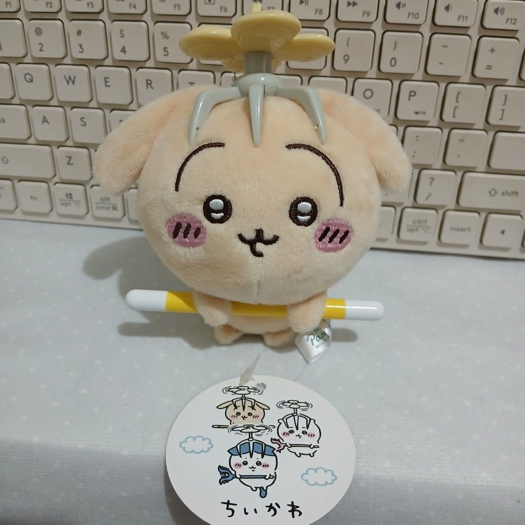 Chiikawa Usagi crane game charm plush (Category: Character Goods) located in Candon. Submitted by sleepingka89097 (Listing ID 1468002343, Image 1). Description: like new, only displayed MOP: GCASH MOD: LBC.