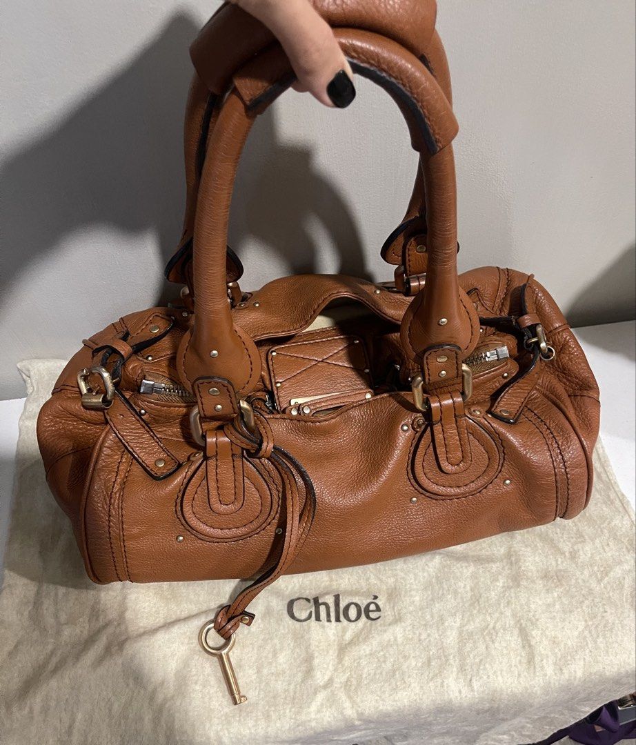 Chloe Paddington Bag no padlock (Category: Luxury Bags & Wallets) located in Quezon City. Submitted by cassyystuffnthings (Listing ID 1467852922, Image 1). Description: •NGA •with dustbag • ykk zip, coded •lost padlock .