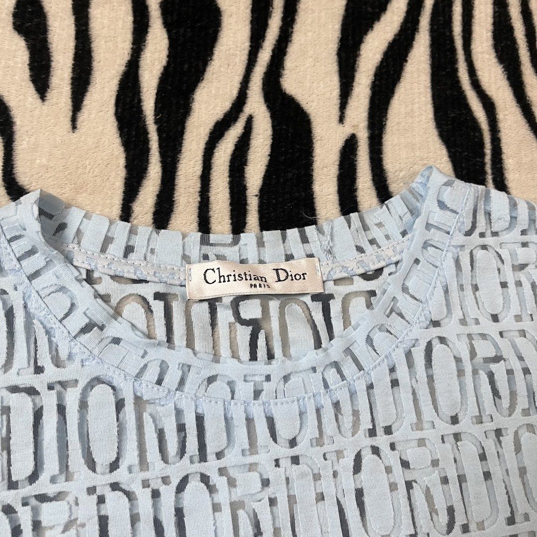 Christian dior monogram tshirt (Category: Shirts) located in Manila. Submitted by royaldripmanila (Listing ID 1467959721, Image 2). Description: No issue W20 L27.