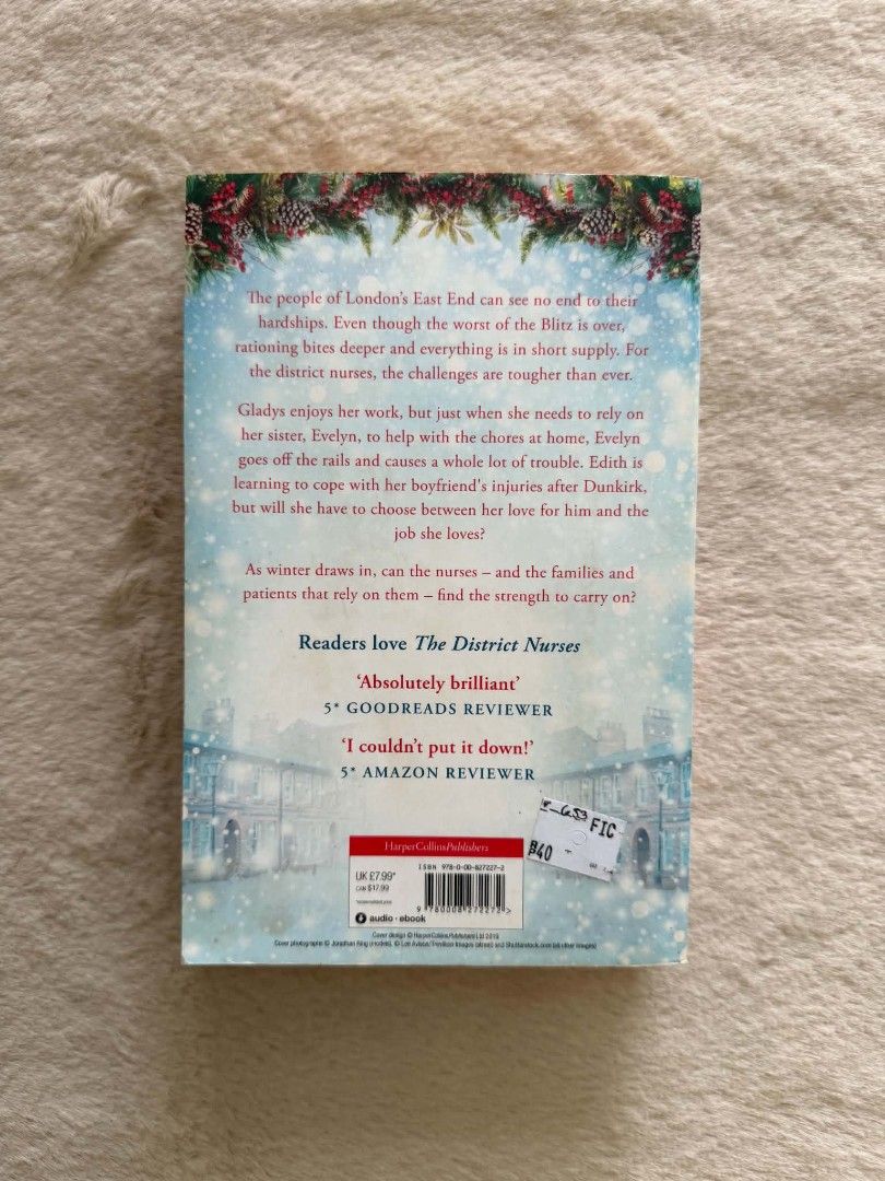 Christmas for The District Nurses - Annie Groves (Category: Storybooks) located in Santiago. Submitted by bookworm_club (Listing ID 1467895355, Image 2). Description: 📚no cancellation, return or exchange. 📚secondhand books. some books are in good condition while some has minimal flaws (foxing, creases, dog-eared pages, etc.) 📚reasonable haggling is allowed. 💰MOP: For same day pickup - CASH & BANK TRANSFER For shipping or scheduled pickup - BA