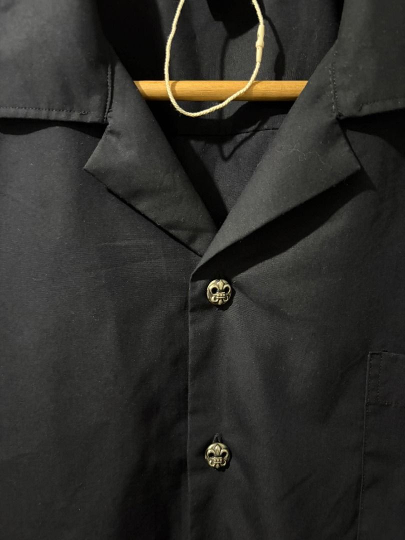 Chrome Hearts Leather Patch Pocket Tshirt - Short Sleeve (Category: Tshirts & Polo Shirts ) located in Caloocan City. Submitted by blackrainxd (Listing ID 1468026277, Image 2). Description: Excellent Condition Size L on tag Width 22 Length 28 Color rate 9.5/10 No issue Off only 750 shipped Tuguegarao City, Cagayan 📍.