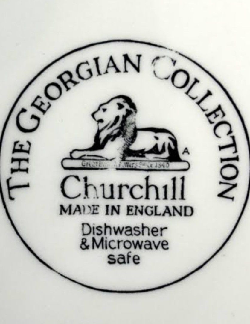 Churchill Dinner Plates (Category: Dinnerware & Cutlery) located in Pasig City. Submitted by gotenten (Listing ID 1467872921, Image 3). Description: 2 pieces available. Excellent condition..