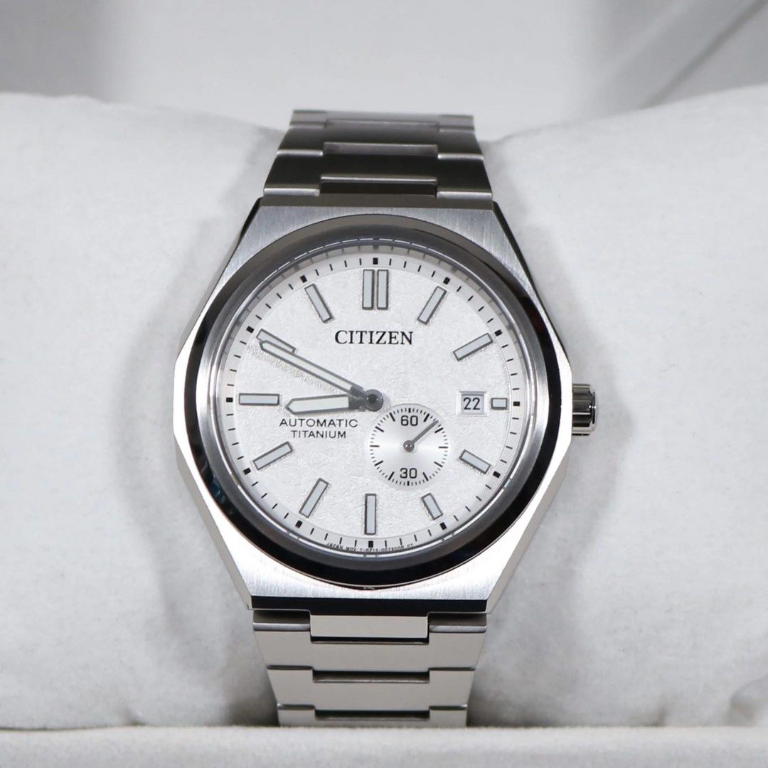 Citizen Zenshin NJ0180-80A (Category: Luxury Watches) located in Manila. Submitted by seikowatchfactory (Listing ID 1467872027, Image 1). Description: Model: NJ0180-80A Price: 23995 pesos Specifications: Caliber 8213 Automatic Movement Super Titanium Case and Bracelet Case Diameter: 40.5mm Case Thickness: 11.3mm Weight: 99g 100m Water Resistance Sapphire Glass Textured White Dial Seller is Authorized Dealer of Japanese Watches Package comes with 