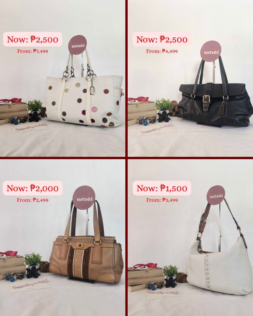 CLEARANCE SALE! Everything Must Go!! (Category: Luxury Bags & Wallets) located in Bislig. Submitted by dearestly.vintage (Listing ID 1467906462, Image 2). Description: CLEARANCE SALE! Super low prices na compared to original prices! Everything must go kaya super low na mga prices! Check next photo for new prices or check individual listings for updated prices.