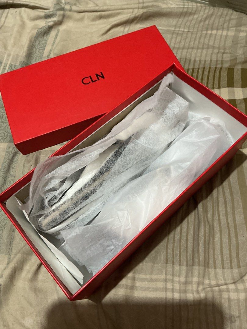 CLN Asteria White Black Size 37 Slingback Flats (Category: Flats & Sandals) located in Manila. Submitted by samamamama (Listing ID 1467960420, Image 3). Description: Please do read the description!!! - Brand: CLN Asteria - Colorway: White and Black - Size: 37 - Design: Square toe with front buckled strap and slingback style - Sole: Flat na may slight height - Condition: almost new, worn once (due to fitting and sadly I bought the wrong size TvT) 