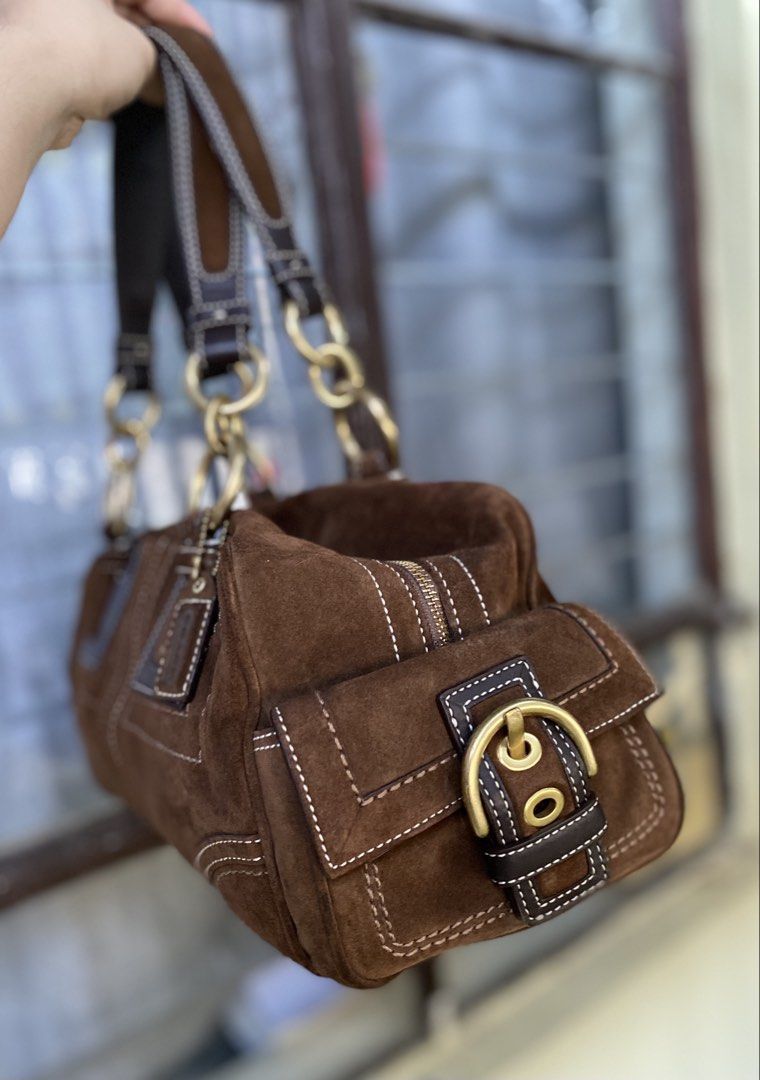 COACH Mia SOHO suede (Category: Announcements) located in San Mateo. Submitted by kluxuryy (Listing ID 1467936295, Image 2). Description: NEGOTIABLE OFFER YOUR PRICE .