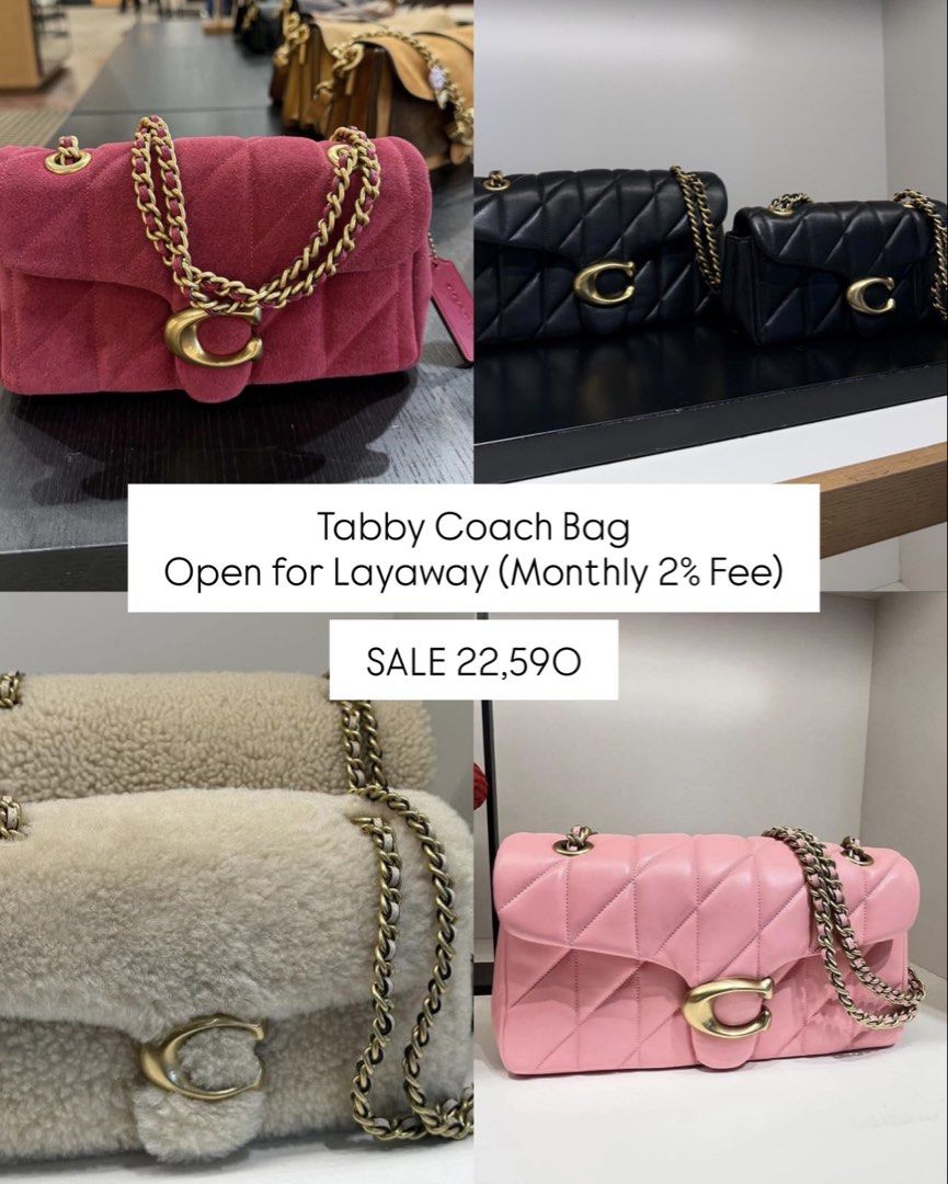 Coach Tabby Bag (Category: Shoulder Bags) located in Manila. Submitted by pasabuydiaries_ (Listing ID 1468039765, Image 1). Description: .