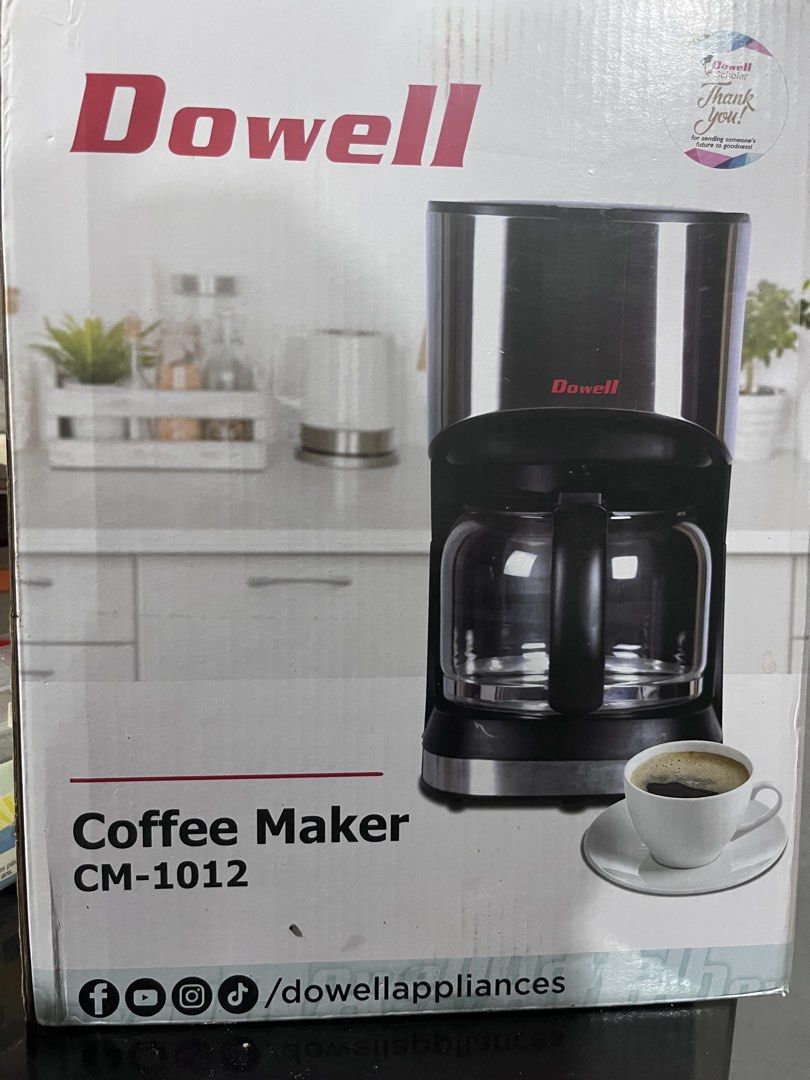 Coffee Maker (Category: Other Home Appliances) located in Manila. Submitted by marfelizef99615 (Listing ID 1467925510, Image 1). Description: Dowell Coffee Maker .