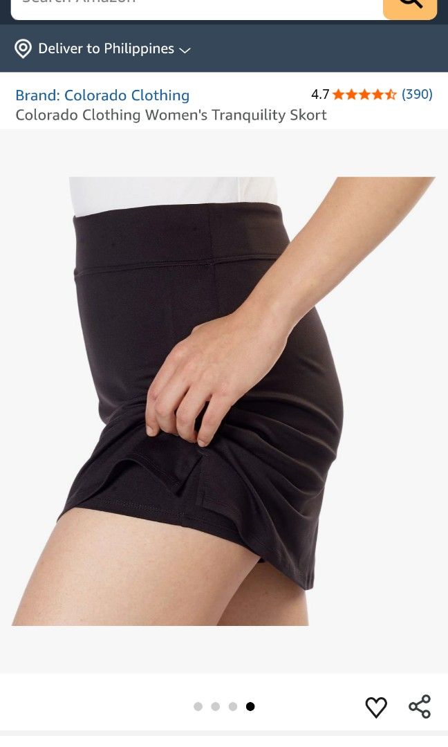 Colorado Clothing Tranquility Skort (Category: Activewear) located in Quezon City. Submitted by chph2nd (Listing ID 1467866655, Image 1). Description: best for playing pickleball or tennis..