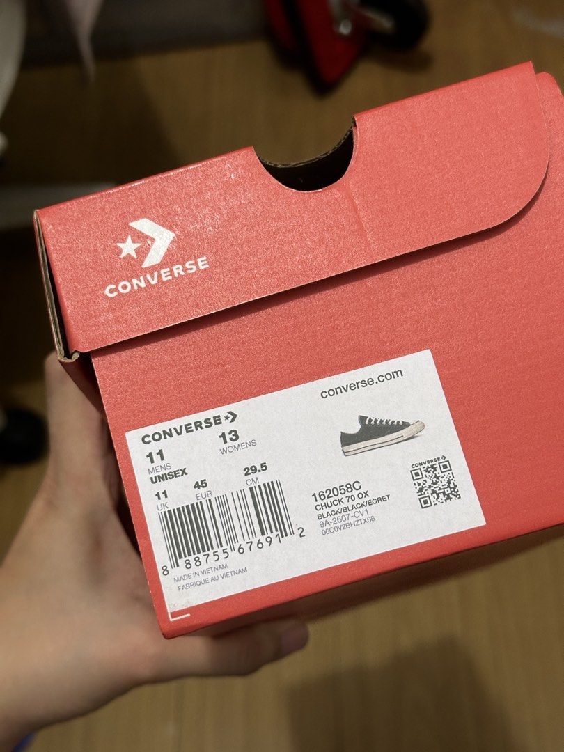 converse chuck 70s (Category: Sneakers) located in Angeles City. Submitted by arrianegd (Listing ID 1467867814, Image 3). Description: brand new rfs: wrong size huhu.