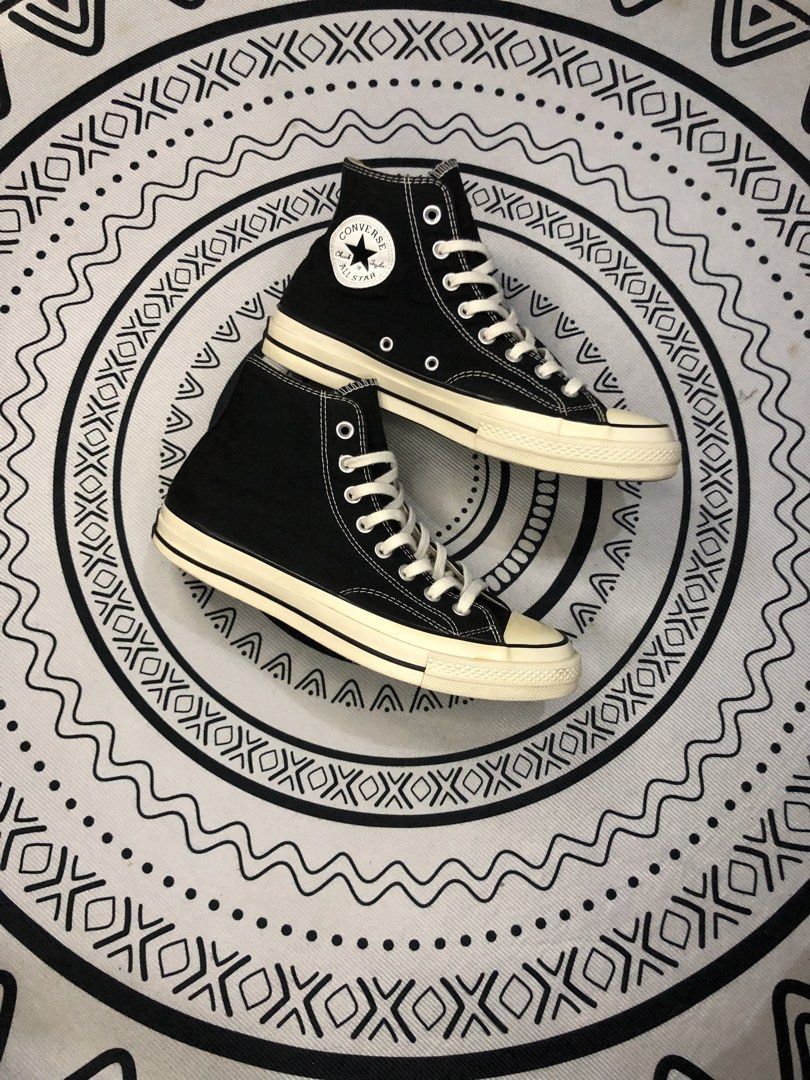 Converse Chuck Taylor 70’s Hi 🔥 (Category: Sneakers) located in Quezon City. Submitted by sjts22 (Listing ID 1467998862, Image 1). Description: •Verygood condition •No sole seps .
