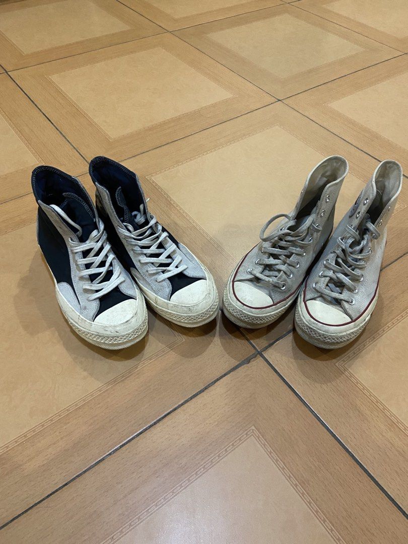 Converse Chuck Taylor All Star High Top (Category: Sneakers) located in Manila. Submitted by archiebald24 (Listing ID 1467987182, Image 1). Description: Selling as pack Size 8 M converse sizing Used- heel drags .