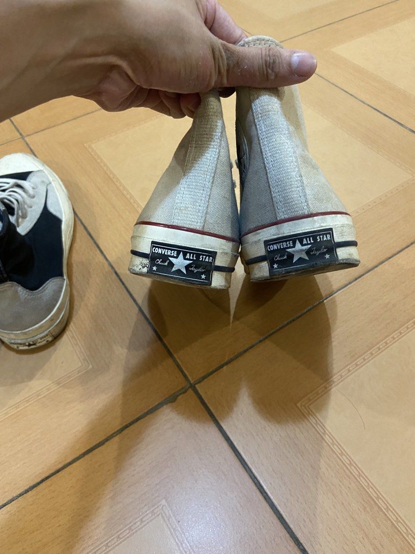 Converse Chuck Taylor All Star High Top (Category: Sneakers) located in Manila. Submitted by archiebald24 (Listing ID 1467987182, Image 3). Description: Selling as pack Size 8 M converse sizing Used- heel drags .