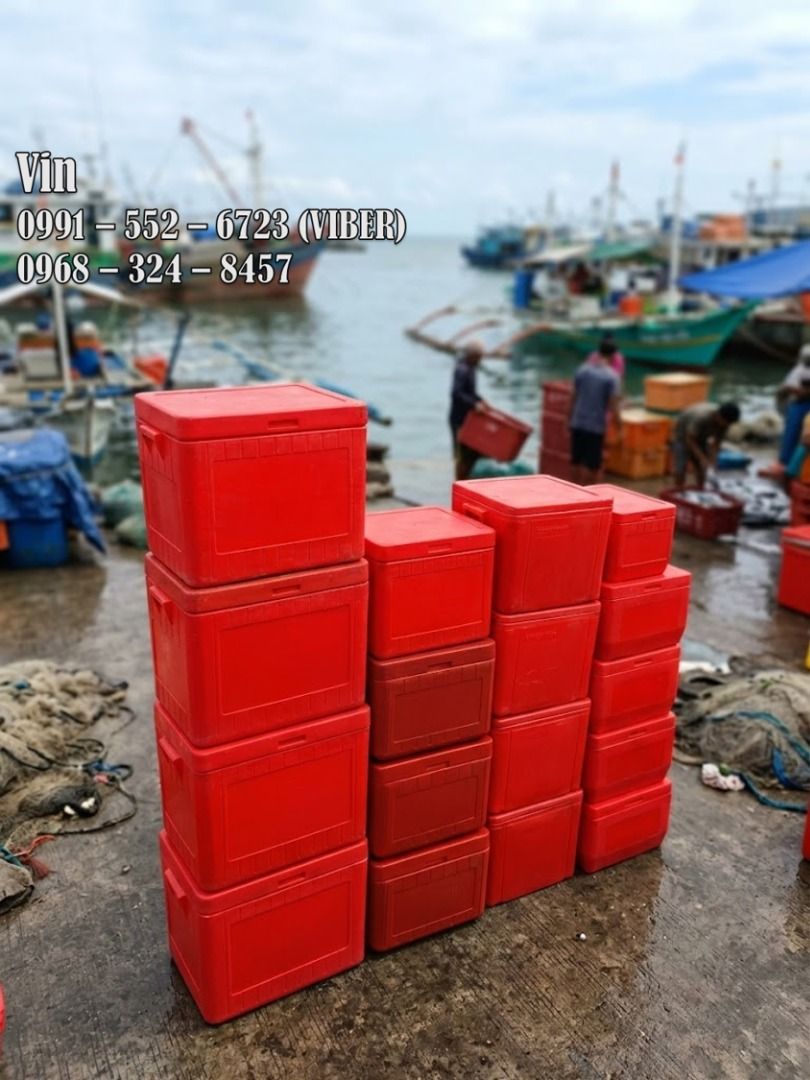 cooler box 70 liters (Category: Storage Boxes & Baskets) located in Bacoor. Submitted by zx400rr (Listing ID 1467902384, Image 1). Description: 70Liters Cooler/Ice Box Dimension: 70L - 59 x 42 x 48 cm Made of Polyethylene Plastic With UV Stabilizers Also Available in: 80L - 57 x 44 x 48 cm 110L 67 x 47 x 56 cm 240L - 107 x 59x 59 cm 620L - 113 x 81 x 68 cm 1000L - 146 x 117 x 88 cm For more info just call / message: 0991 552 6723 0968 324 8457 09