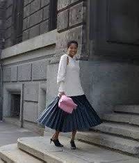 Cos Pleated Garterized Midi Skirt (Category: Skirts) located in Cordova. Submitted by thedecluterrer (Listing ID 1467848173, Image 1). Description: Waist 32-38 Length 31.