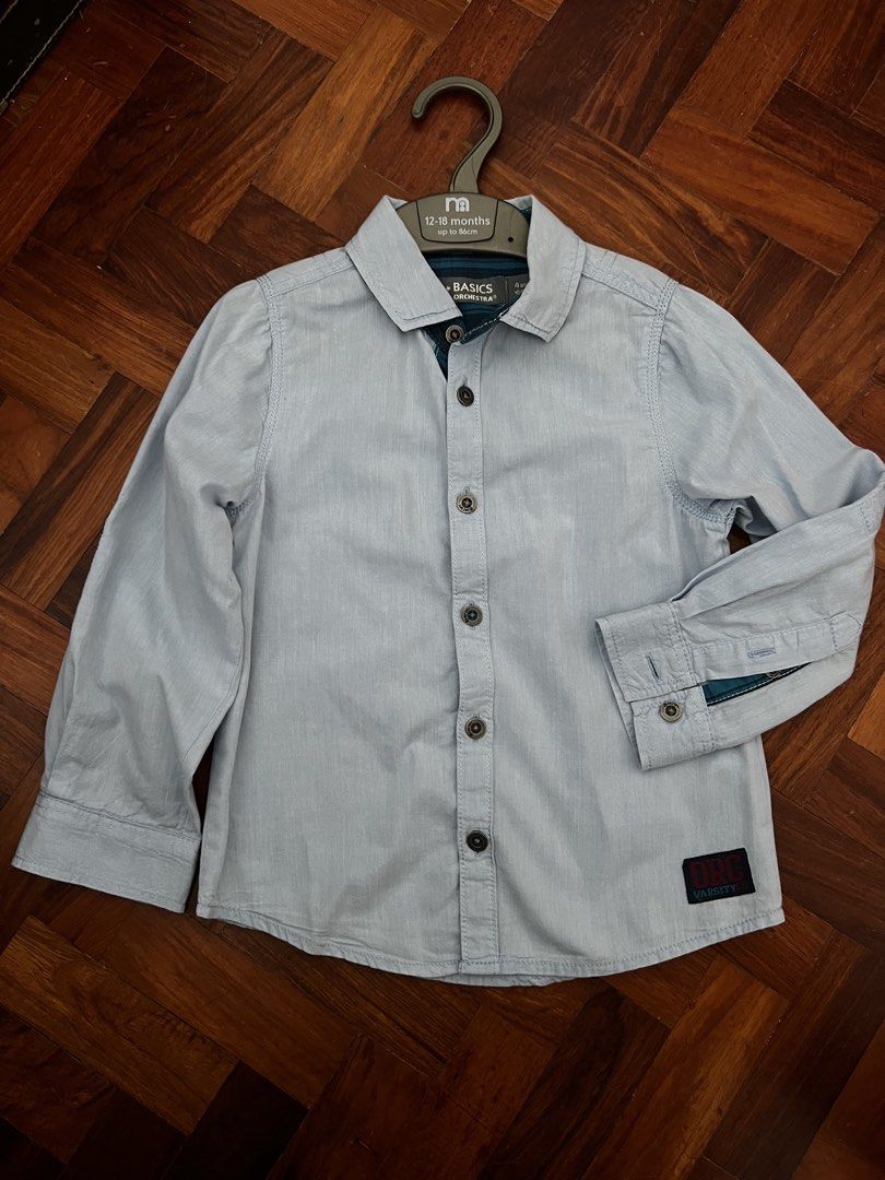 Cotton Long Sleeves Light Blue (Category: Babies & Kids Fashion) located in Pasig City. Submitted by livebird-217e (Listing ID 1467879963, Image 2). Description: Fixe price 100 percent cotton Like new. No issues Size 4Y.