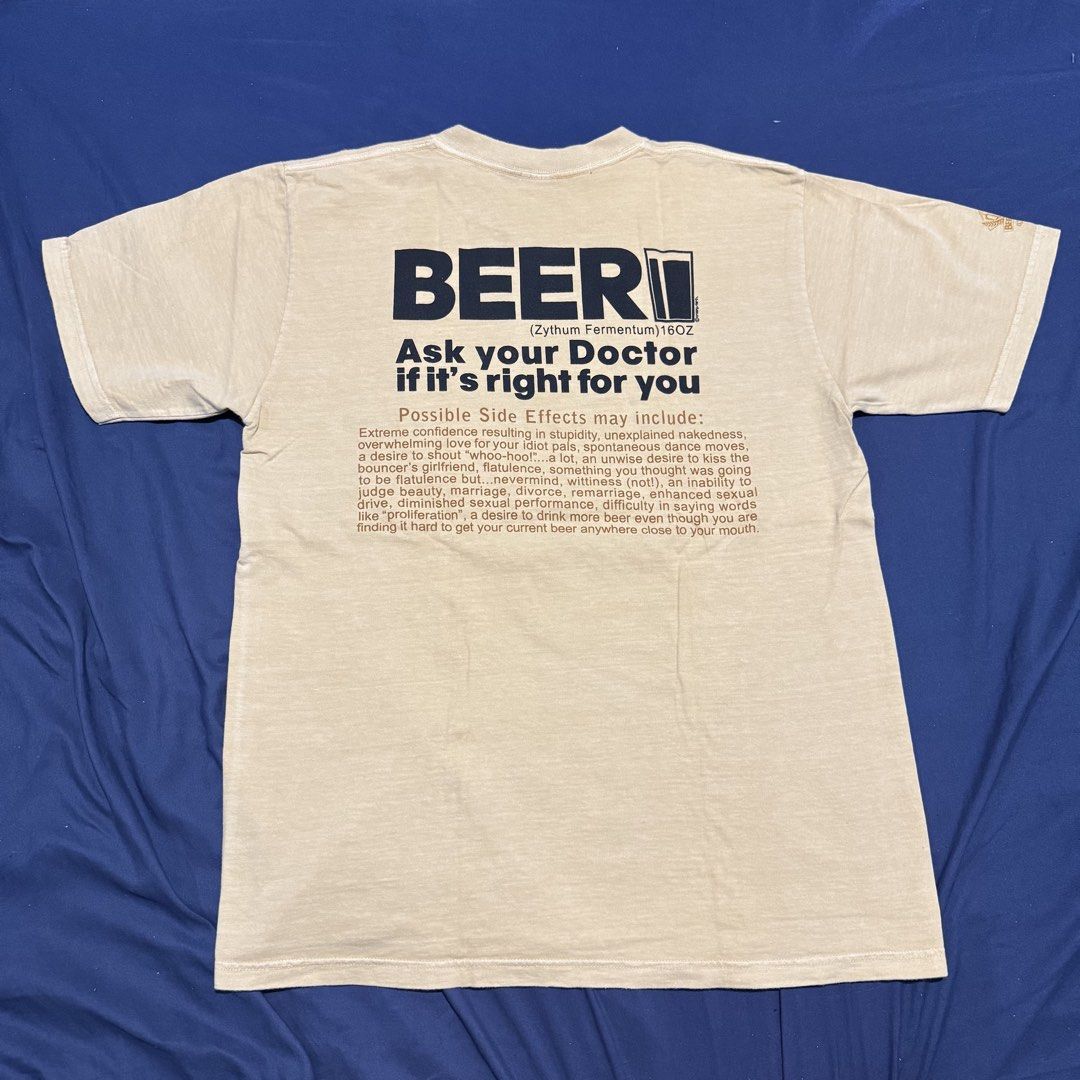 Crazy Shirts Beer Shirt (Category: Tshirts & Polo Shirts ) located in Quezon City. Submitted by mixpickz.qc (Listing ID 1468042012, Image 2). Description: Brand: Crazy Shirts Hawaii Size M on Tag 21/27 Signs of usage .