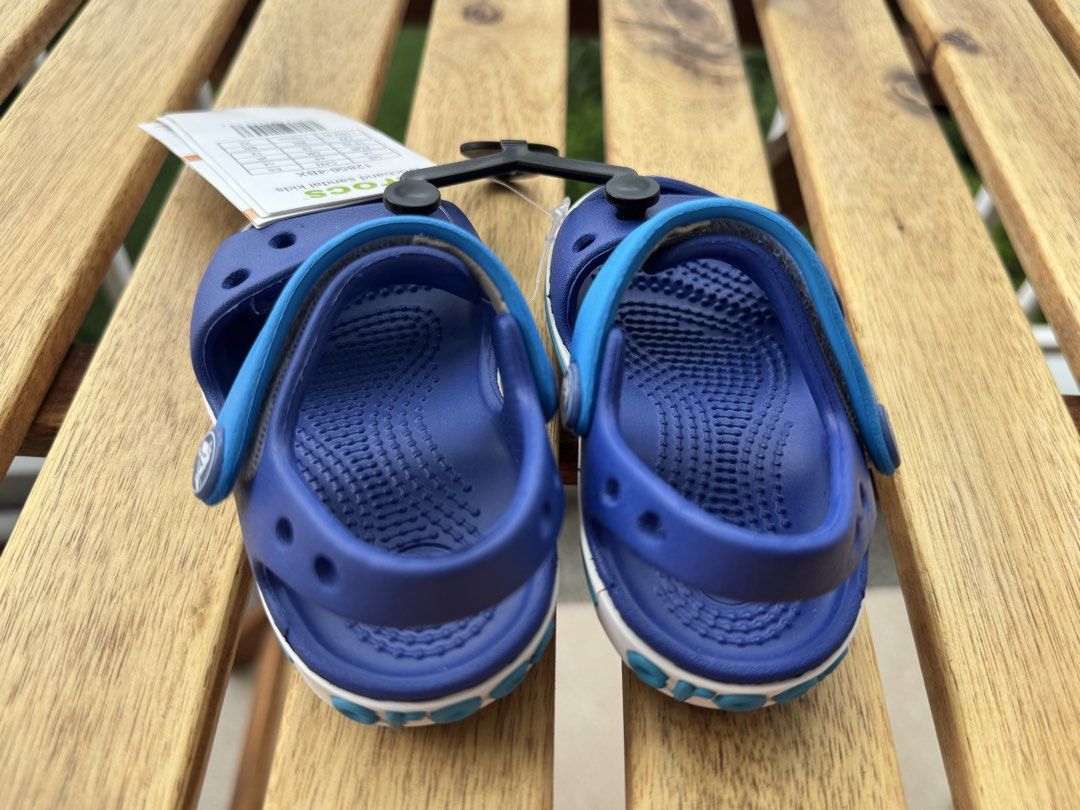 Crocs Crocband Sandal Kkds (Category: Babies & Kids Fashion) located in Pasig City. Submitted by exquiluxe (Listing ID 1467924591, Image 3). Description: Brand New and Original Location: Satori Residences Lalamove & J&t.