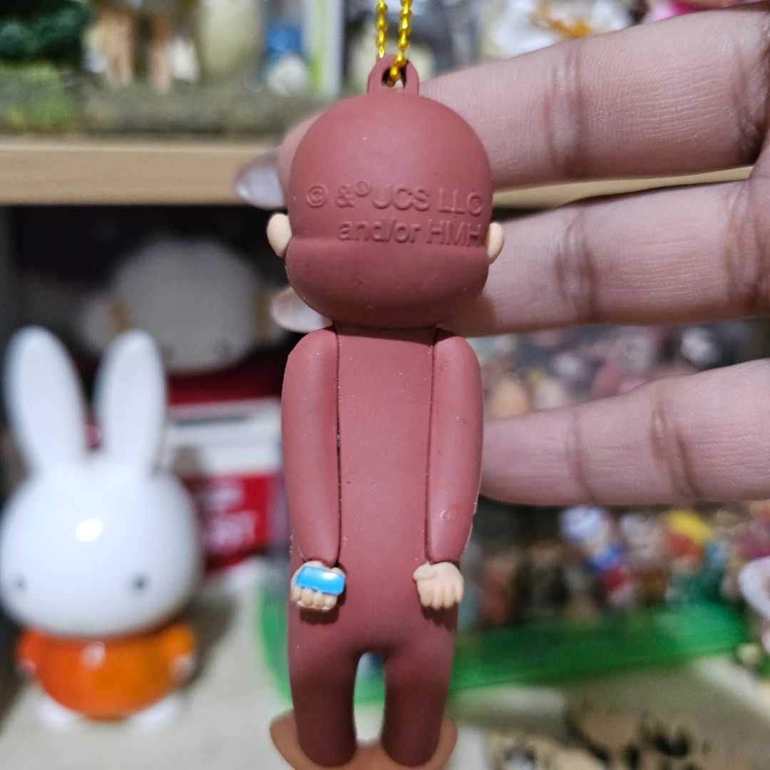 Curious George Figure Charm (Category: Character Goods) located in Manila. Submitted by lovelylovesjapan (Listing ID 1468040608, Image 2). Description: 🌸The item is on-hand and authentic from Japan 🌸Mode of Payment (MOP): GCASH/Bank Transfer 🌸Mode of Delivery (MOD): J&T or Lalamove (Shipping every Saturdays and Sundays) Notes: 🩷Breakable items are packed with care and caution. Seller will not be held liable for any damages incurred by the cou