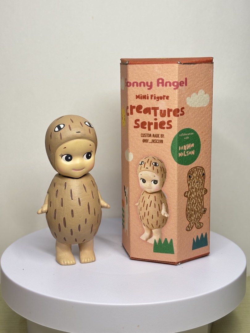 Custom Sonny Angel Donna Wilson Peanut (Category: Designer & Blind Box Toys) located in Manila. Submitted by elli3.e (Listing ID 1467949815, Image 1). Description: up for bidding! dm me on ig: @by_jnsclvn.