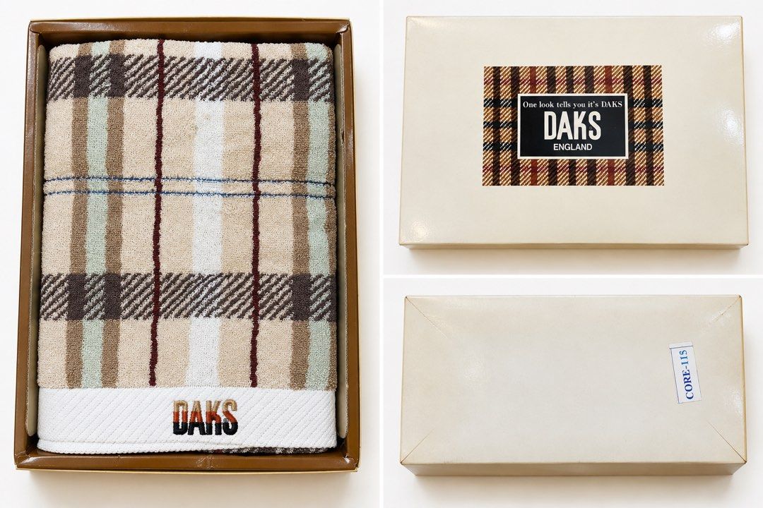 DAKS London house-check towel set (Category: Bedding & Towels) located in San Fernando. Submitted by dntjapansurpluselyu (Listing ID 1467978208, Image 1). Description: .