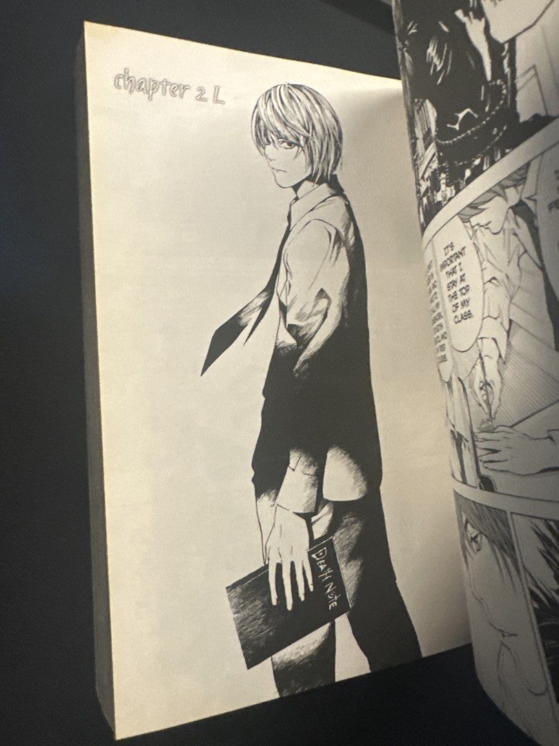 Death Note Black Edition Volume 1 Manga (Category: Comics & Manga) located in Pasay City. Submitted by dandeclutter (Listing ID 1467904392, Image 3). Description: - Title: Death Note Black Edition Volume 1 - Contents: Chapters 1 and 2 - Creators: Story by Tsugumi Ohba, Art by Takeshi Obata - Publisher: Viz Media - Age Rating: T+ (Older Teens) - ISBN: 978-1-4215-3964-5 - Perfect starting point for this iconic psychological thriller series! Rfs:; D