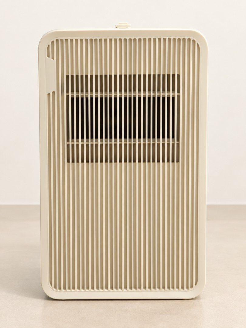 Dehumidifier with Water Tank and Vent Grille (Category: Air Purifiers & Dehumidifiers) located in Quezon City. Submitted by ShopNShip (Listing ID 1468004358, Image 1). Description: Dehumidifier (제습기) Daily dehumidification 0.75 liters/day Water tank capacity 1.89 liters Rated voltage 220V Frequency 60Hz Power consumption 40W Recommended coverage Up to 30 m² (approx. 323 sq ft) Dimensions (W × D × H) 20 × 13.8 × 35.8 cm Weight 2.5 kg Drainage Cont