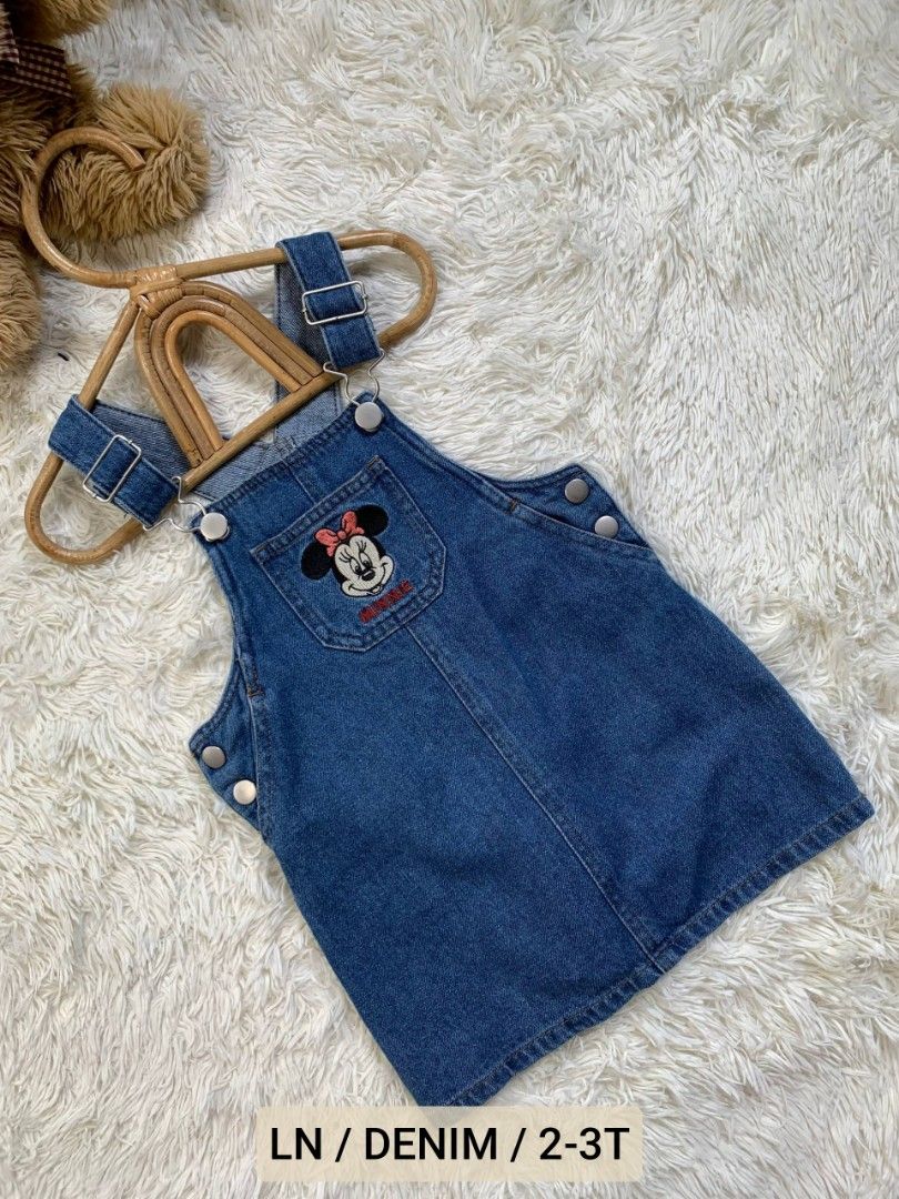 Denim dress 2-3T (Category: Babies & Kids Fashion) located in General Santos City (Dadiangas). Submitted by happyhues_2021 (Listing ID 1467851073, Image 1). Description: .