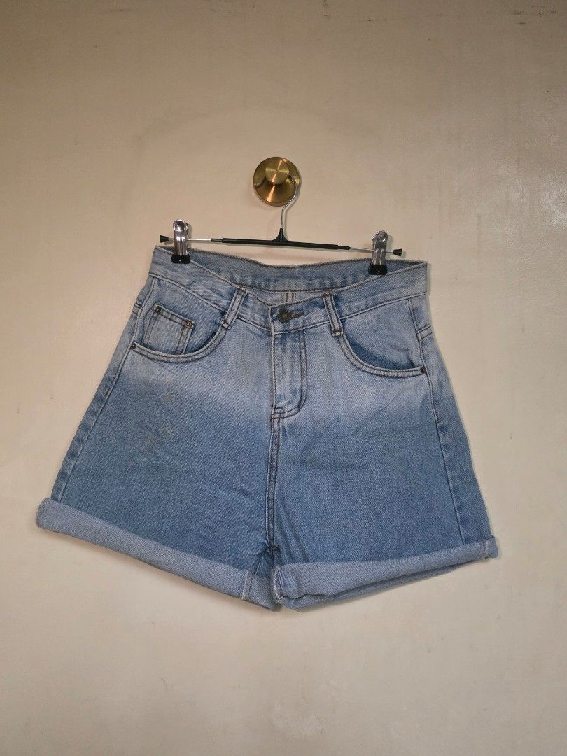 Denim Shorts (Category: Shorts) located in Manila. Submitted by dcory (Listing ID 1468039926, Image 1). Description: Measurements Waist: 13 inches - has stains.